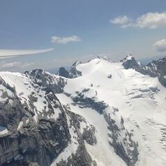 Flugwegposition um 11:15:47: Aufgenommen in der Nähe von Maloja, Schweiz in 3166 Meter